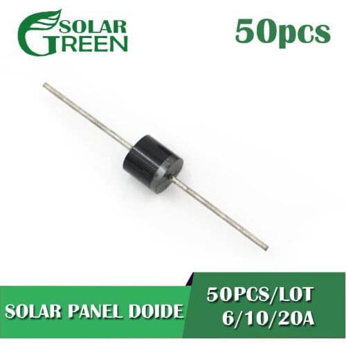 5pcs/LOT MIC 6A10 10A10 20A10 Diode 6/10/20A 1000V schottky barrier diodes Rectifier for Solar Cells pv panel DIY