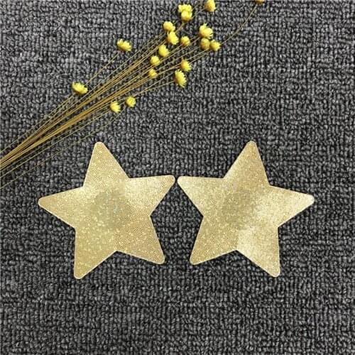 Accessories For Women Pentagram Shape Pasties Nipple Covers 5 Pairs Sexy Silicone Tepel Cover Invisible Intimates NCS108