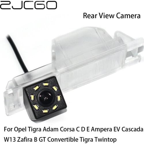 ZJCGO Car Rear View Reverse Back Up Parking Camera for Opel Tigra Adam Corsa C D E Ampera EV Cascada Zafira B GT Tigra Twintop