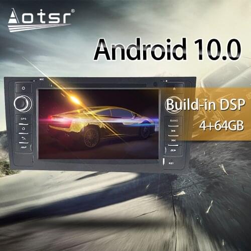 For AUDI A6 1997-2005 Car Multimedia Radio Player Stereo Screen Android 10 DSP 7 inch IPS screen Audio GPS Navigation head unit