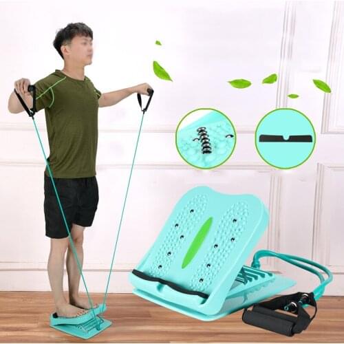 Foot Stretcher Slant Board Ergonomic Foot Rest Anti-Slip Incline Exercise Boards Calf Home Stand-up Slimming Massage Stretcher