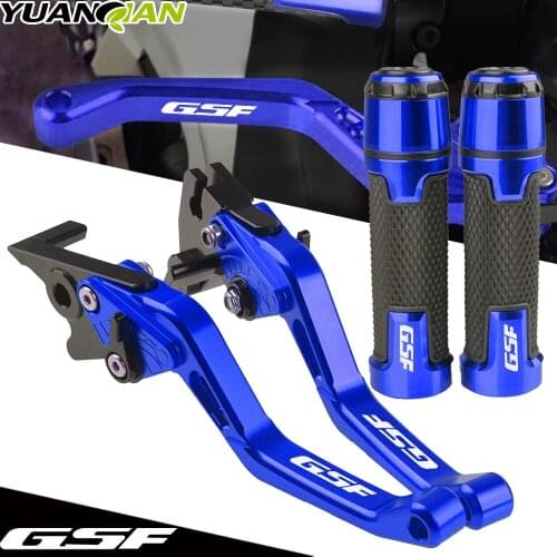 GSF650 Brake Clutch Lever Handle bar Handlebar Grip Ends cap plug For SUZUKI GSF 650 S/N BANDIT 2007-2015 Motorcycle Accessories