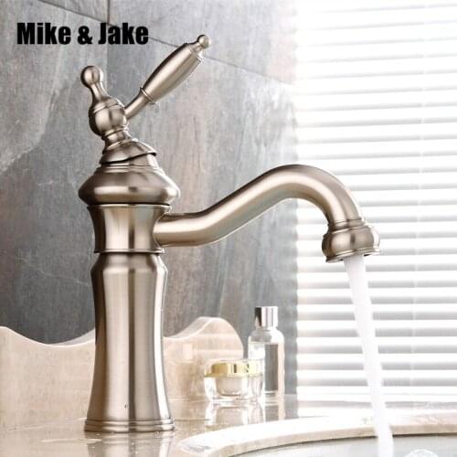 Single handle bathroom faucet brass washbasin faucet bathroom tap water mixer tap sink faucet for bathroom sink tap XY365