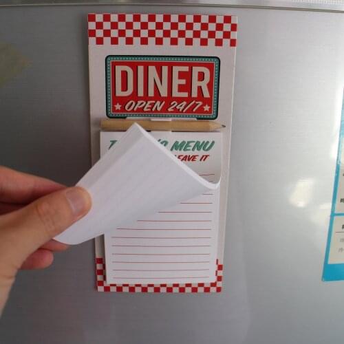 Magnetic Notepads for Fridge Grocery Shopping List and Reminders 50 Sheets Per Memo Pad With Pencil Set OEM Welcome