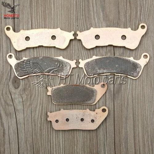Motorcycle metal sintering brake pads For Honda CB1000 CB 1000 RA9/RAA/RAB/RAC/RAD/RAE/RAF/RAG (ABS Model) 2009-2016