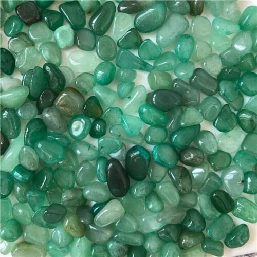 50g/100g Natural Green Aventurine Chips Gravel Healing Stones Home Ornament Tank Bonsai Decoration