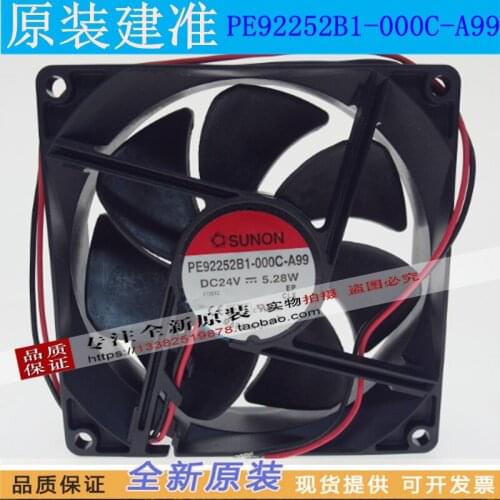 NEW SUNON PE92252B1-000C-A999225 24V 5.28W cooling fan