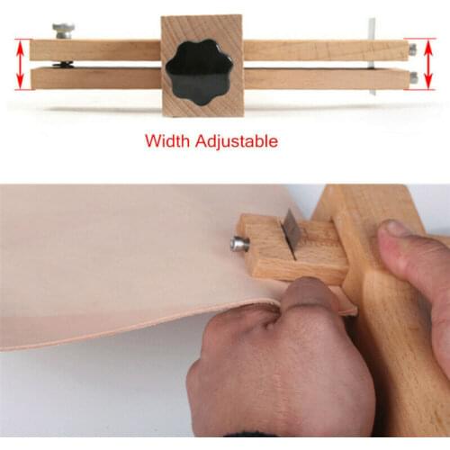 Adjustable Professional Wood Strip and Strap Cutter Craft Tool Leather Hand Cutting Tools DIY Belt Cutting Tools