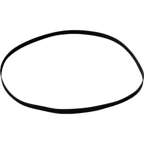 Record Player Rubber Turntable Belt for Musical Instrument Accessory Black