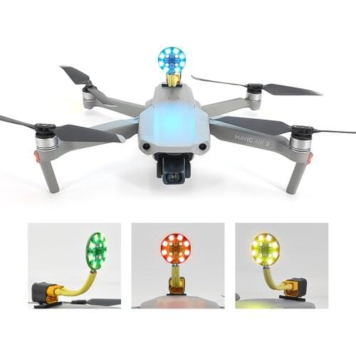 STARTRC DJI Mavic Air 2 accessories battery extenal connector with LED flash colorful lights for mavic air 2