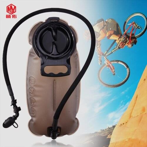 1PCS 2L/2.5L/3l Tpu Water Bag Portable Bicycle Cycling Sports Folding Water Bag Export Backpack Large Diameter Inner Diameter
