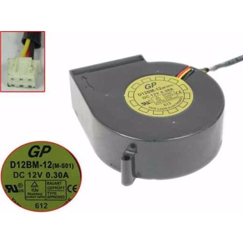 Yate Loon D12BM-12 (M-S01) DC 12V 0.3A 97x97x33mm 3-Wire Server Blower Fan