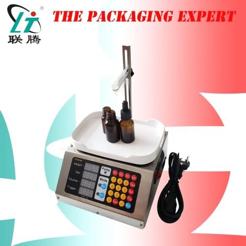 Weighing Peristaltic Pump Filling Machine Electronic Scale Liquid Filler 110v-220v Beverage Milk Perfume 0-50ml Free Shipping