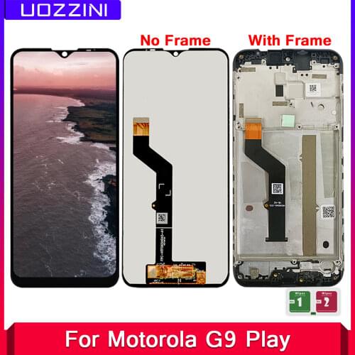 100% New Tested For Motorola Moto E7 Plus XT2081 /G9 Play XT2083 High Quality LCD Display Touch Screen Digiziter Assembly Tools