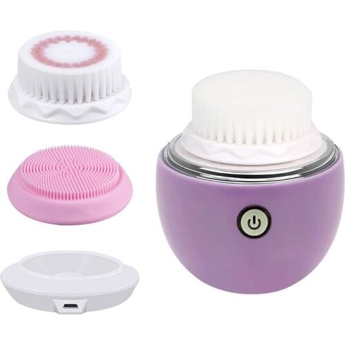 AIFREE Sound Wave Vibration Cleaning-Instrument Rechargeable Skin Care Device Beauty Instrument Electric Cleansing-Brush