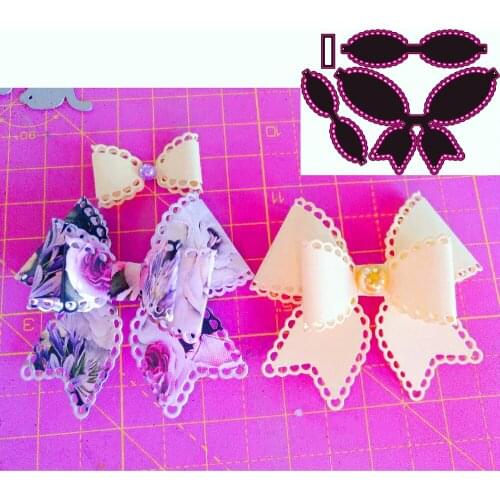 Bowknot Metal Cutting Dies for DIY Scrapbooking Album Paper Cards Decorative Crafts Embossing Die Cuts