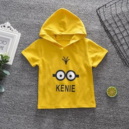 Childrenswear Summer Wear New Style 2020 Kids CHILDRENS Short-sleeved Clothes BOYS T-shirt BABYS Top a Generation Active