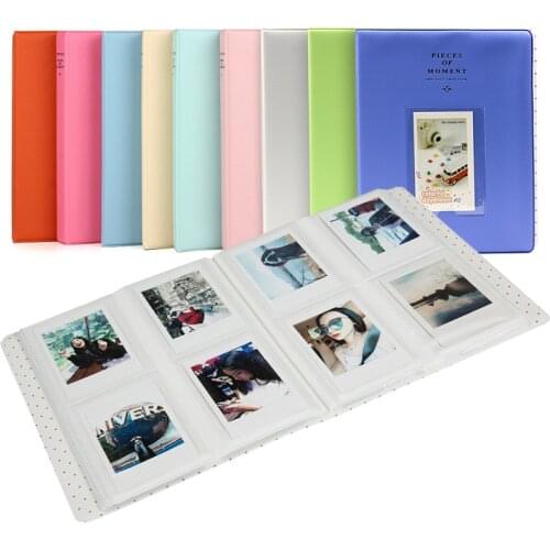 128 Pockets 3-Inch Mini Photo Album for Fujifilm Instax Mini 11 9 7s 8 8+ 25 50 70 90 SP-2 Liplay Film, Ticket Holder, Name Card