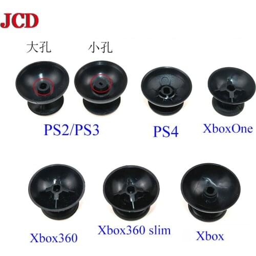 JCD 100pcs 3D Analog Joystick Stick Module Mushroom Cap For Sony PS4 Playstation 4 PS3 Xbox one 360 Controller Thumbstick Cover