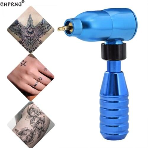 Permanent Makeup Rotary Tattoo Machine Gun Low Noisy Stable Tattoo Motor Shader Liner Body Art 3 Colors Optional Tattoo Supply