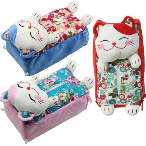 Cute pet Car Tissue Box Decoration Car Decoration Accessories Tissue Boxes in Car Accessories for Girls Boys