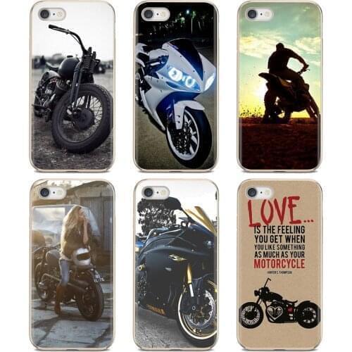 Soft Cover Motorcycle Motorbike race Motocross For ZTE Blade A910 A610 A530 A510 For Oneplus One plus 3T 5T 6T 6 7 8 7T Pro