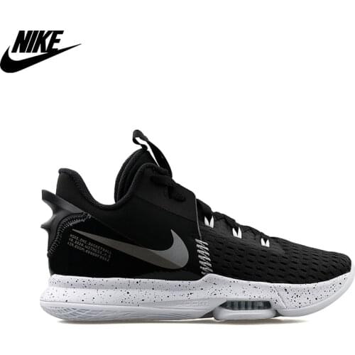 Original Nike Lebron Witness V Unisex Black Basketball Shoe CQ9380-001