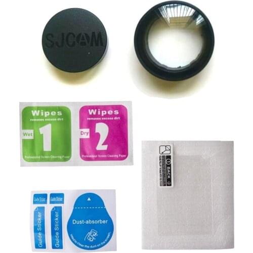 SJCAM Original SJ8 Pro/Plus Lens Cap Scratch Lens Screen Glass Film UV Filter Lens Cover For SJ8 Diving Action Camera Clownfish