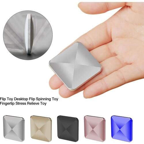 Office Spinning Decompression Toy Desktop Kinetic Stress Relief Toy ABS Fingertip Spinner Anxiety Stress Relief For Kids & Adult