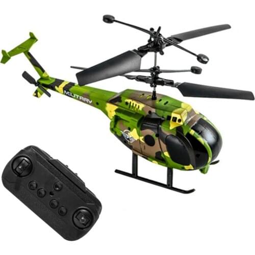 Durable Mini Airplane Aircraft Model Rechargeable USB Charging Fall Resistant Plastic Remote Control Quadcopter Toy for Kids