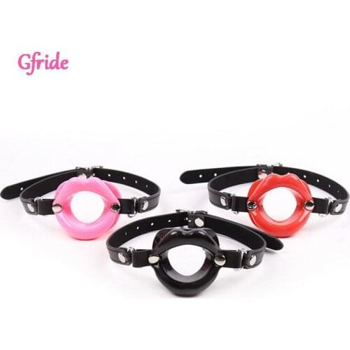 Belsiang Sex Slave Silicone Lips O Ring Open Mouth Gag Oral Fetish Bdsm Bondage Restraints Erotic Toy Sex Toy For Couples