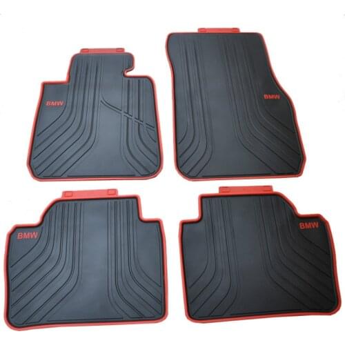 Special Rubber Car Floor Mats Waterproof Anti Skid Carpets for 2012-2018 Year BMW 3 Series F35 F30 320i 328i 318