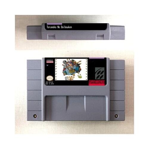 Toruneko No Daibouken - RPG Game Card US Version English Language Battery Save