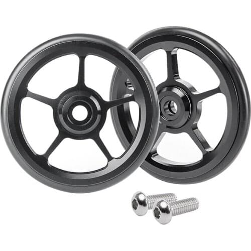 Bicycle Easywheel Aluminum Alloy Super Lightweight Easy Wheels Bolts for Brompton