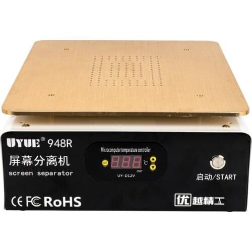 Built-in Vacuum Pump UYUE 948R LCD Touch Screen Separator 18 inch Machine for ipad for samsung for iphone