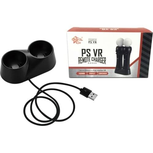 PS4 Move Charging Dock for PlayStation Move Dual Motion Controller Charger Gamepad Docking Station Gaming Accessories