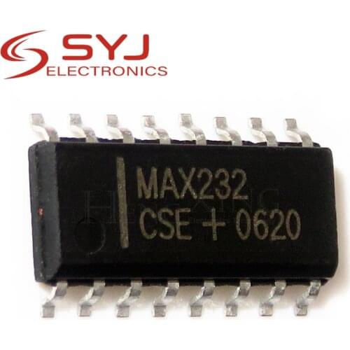 10pcs/lot MAX232CSE MAX232DR MAX232 SOP-16 In Stock