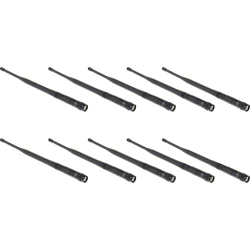 10 pack Durable Plastic UHF Microphone Gain Antenna Mic Replacement Part wireless
