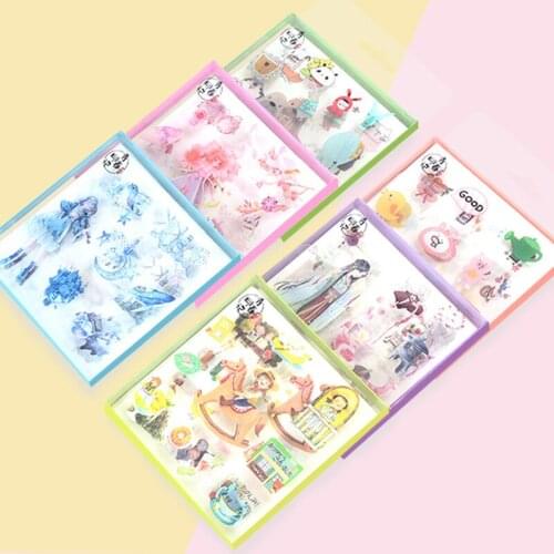 20sheets/set Sticker Set Diy Cute Stickers Ins Style Scrapbooking School Suppliers Stationery Presented