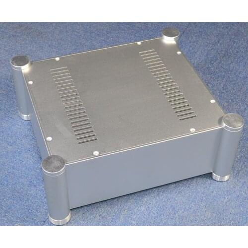 311 * 352 * 140MM (including Machine Feet) WA136 All Aluminum Power Amplifier BOX for Amplifier Preamp Luxury Amplifier House