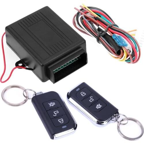 VODOOL Car Remote Central Door Lock Keyless System Remote Control Central Locking Auto Remote Central Kit Auto Car Alarm Systems
