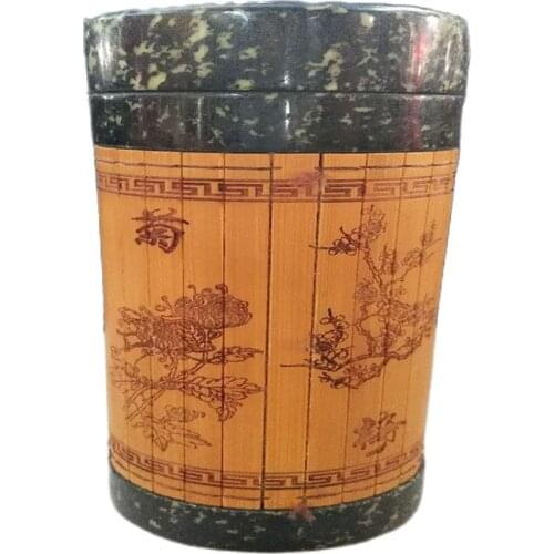 Jade cup, natural magnetic health tea cup, black and green tea, medicine, Wang Shi, Kungfu cup, bamboo slice, and thread cup