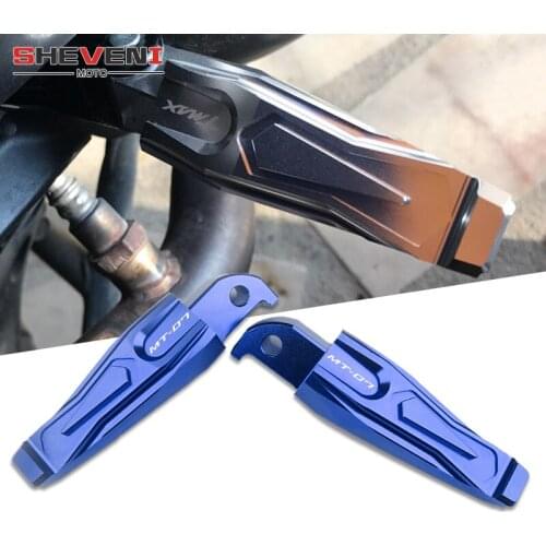 For Yamaha tmax 530 dx sx t-max 2013-2018 2019 t max 500 XP500 2011 2012 cnc Motorcycle Rear Foot Pegs Rests Passenger Footrests