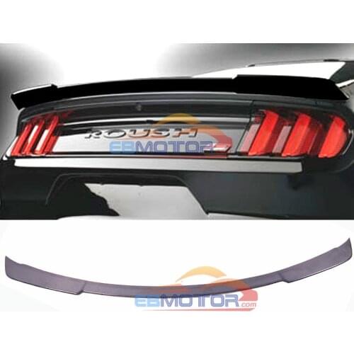 Home / For FORD / MUSTANG / roush REAL CARBON FIBER REAR LIP SPOILER FOR FORD MUSTANG Coupes 2015-2018 F014