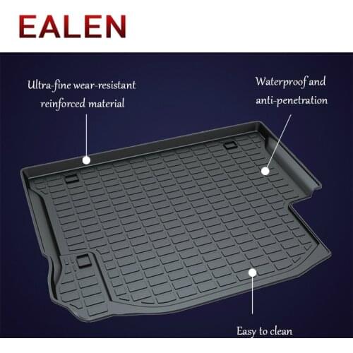 EALEN For Jeep Wrangler 2/4 Doors JK Compass MP/552 Cherokee KJ KK KL Renegade BU Grand Cherokee WK WK2 1Set Car Cargo trunk mat