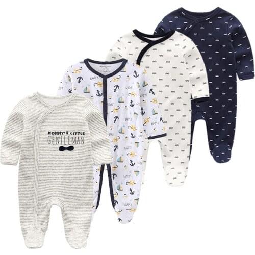 Newborn Baby Clothes Long Sleeve Cotton Jumpsuit Infant Baby Clothing Outfits Cartoon Baby Boy Girl Romper Ropa Bebe 0-12M