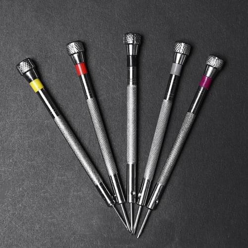 0.8-1.6mm Steel Screwdriver for Watch Repairing Portable Watch Tools Band Removal with Mini Link Pins Watchmaker Tools Kits