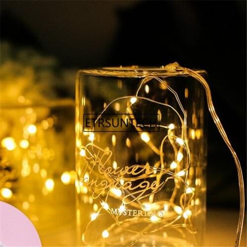 200pcs Light Gift Box Decoration LED Garland on Batteries Cake Flower Party Wedding Table Decorative