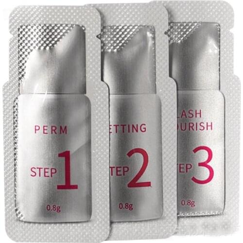 Free shipping lashes lifting kit fast perming sachet lift Lotion 0.8g lashes lift 5 minutes stereotype hygiene Convenience Use
