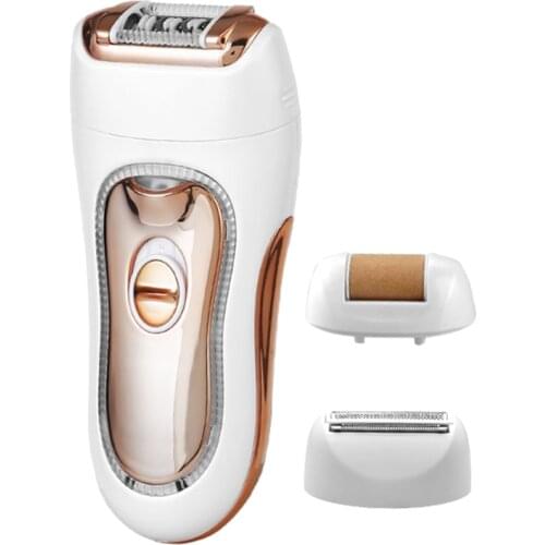 3in1 Rechargeable epilator women electric hair removal facial hair remover bikini female epilator face depilation leg depilatory